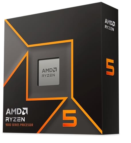 AMD Ryzen 5 9600X - Ryzen 5 9000 Series Granite Ridge (Zen 5) 6-Core 3.9 GHz - Socket AM5 65W - Radeon Graphics Processor - 100-100001405WOF AMD Ryzen 5 9600X - Ryzen 5 9000 Series Granite Ridge (Zen 5) 6-Core 3.9 GHz - Socket AM5 65W - Radeon Graphics Processor - 100-100001405WOF